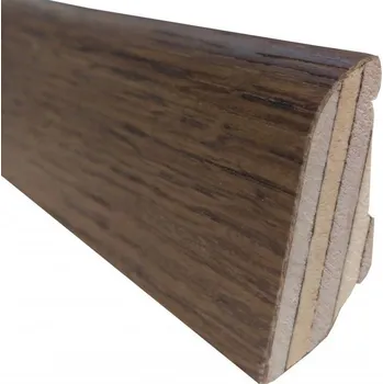 Podlahová lišta Lišta soklová EkoWood dýha dub eben, 19×40×2 400