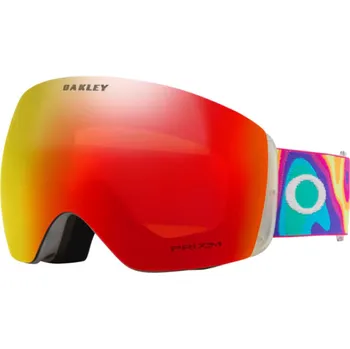 Cyklistické oblečení Lyžařské brýle Oakley 7050-E2 Flight Deck L Heat Map w Prizm Torch