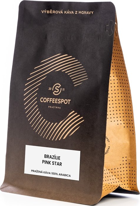 COFFEESPOT Brazílie Pink Star Scr.19 Velikost balení: 250g