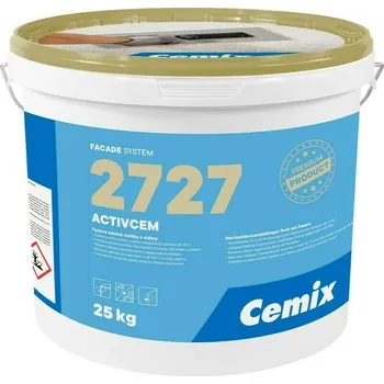 Omítka Omítka silikonová Cemix 2727 ActivCem zatíraná 1 mm 25 kg