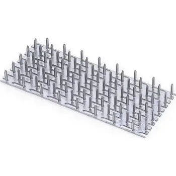 Tesařské kování TECH Deska styčníková 105/210x1,5, zinek bílý