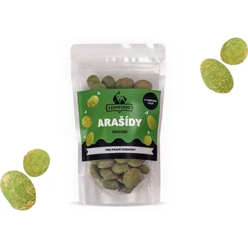 LIONFOOD Arašídy Wasabi Hmotnost oříšků:: 500g