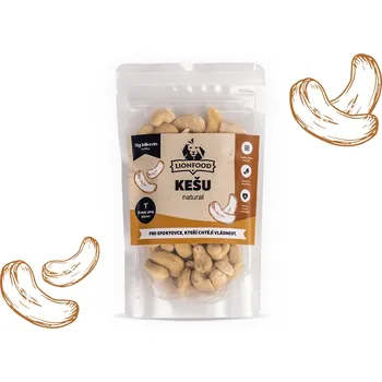 LIONFOOD Kešu NATURAL W320 Hmotnost oříšků:: 100g