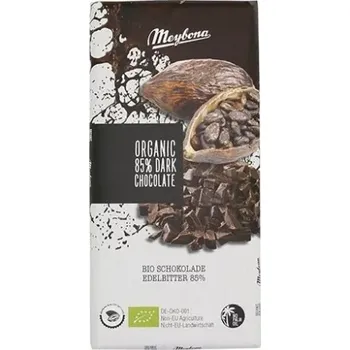 Čokoláda Čokoláda BIO ORGANIC 100 g MEYBONA - hořká 85 % kakaa (BIO Organic 85 % Dark Chocolate)