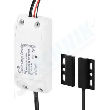 Garážová vrata LURECOM WD003 Tuya - chytrá domácnost - dálkový WiFi ovladač vrat a vjezdové brány s detekcí otevřené brány