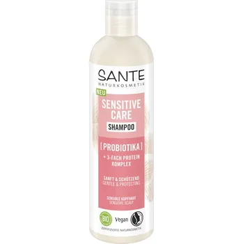 Šampon Jemný šampon pro citlivou pokožku hlavy s probiotickým a proteinovým komplexem eco 250 ml - SANTE