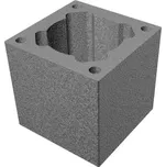 Tvárnice pilířová plotová Liapor LPT velká 385×385×330 mm
