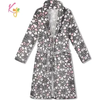 Dámský župan Dívčí a dámský župan Kugo FZ1086 šedý