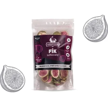 Sušené ovoce LIONFOOD Fík lyofilizovaný Hmotnost balení:: 70g