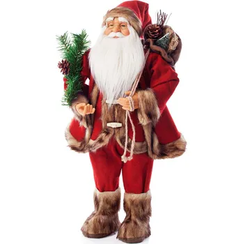 Vánoční dekorace Vánoční muž Gustav 668026 45 cm červený
