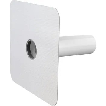 okap Pojistný přepad s integrovaným PVC límcem o průměru 125 mm