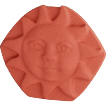 Střešní krytina Ucpávka hřebene slunce Betonpres Optimal cihlově červená