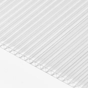 Průsvitná krytina Deska polykarbonátová dutinková MULTICLEAR 4 BOX 2 WALL 1UV čirá 1050×2000 mm
