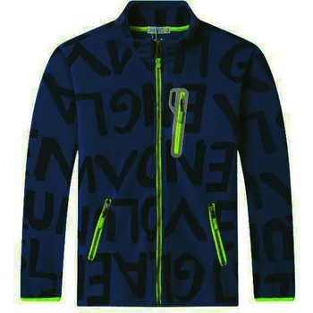 Chlapecká mikina Chlapecká flísová mikina Kugo FM0331 tmavě modrá