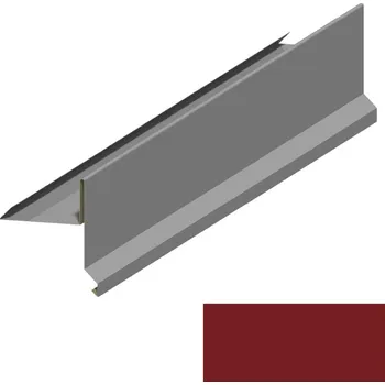 Střecha DEK závětrná lišta RS312SS SP&nbsp;25 RAL 3011 červenohnědá