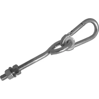 Vrut Hák houpačkový s karabinou M12 230 mm