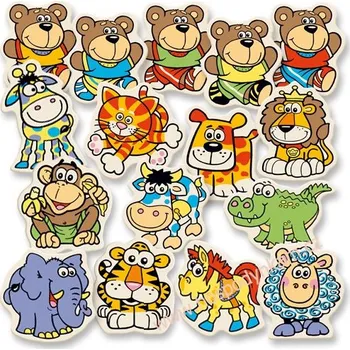 Jedlá dekorace na dort Jedlý obrázek Zvířátka 5ks