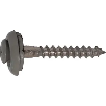 Šroub Šroub klemp. GUNNEX INOX S15 T20 4,5×45 mm RAL 9006 25 ks