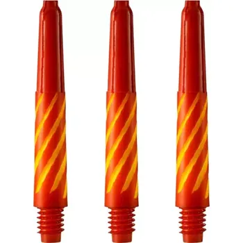 Designa násadky Spiral Nylon Short, Barva Červeno - žlutá