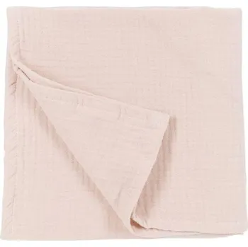 Dětská deka Meyco Mušelínová deka 140x200 - Soft pink