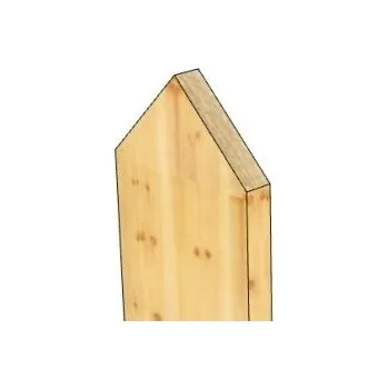 Plotovka Plotovka dřevěná šikmina oboustranná 18×89×1000 mm