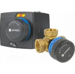 Afriso 3cestný otočný směšovací ventil ARV 382 Vario ProClick + ARM 343 ProClick, DN20, Rp3/4, Kvs 3,5-9