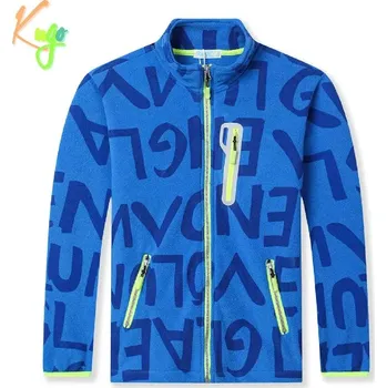 Chlapecká mikina Chlapecká flísová mikina Kugo FM0331 světle modrá