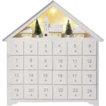 LED adventní kalendář EMOS DCWW02 ZY2316 2xAA vnitřní použití teplá bílá