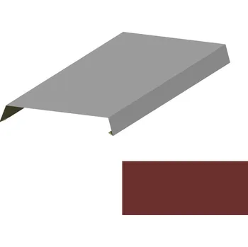 Plech Atikový plech RS416S SP 25 RAL 3009 cihlově hnědá