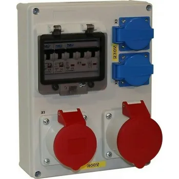 Rozvaděč Kombinace zásuvková NG Energy Baseline 32 018.01 2× 230 V 2× 400 V