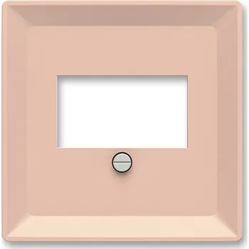 Stavebniny Kryt zásuvka komunikační/reproduktorová ABB Zoni pudrová, bílá