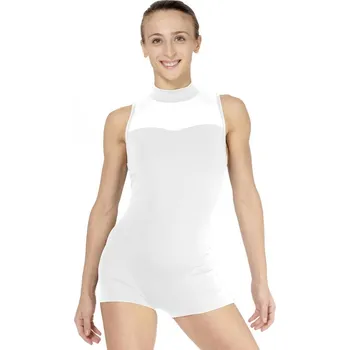 Body Lulli,Baletní celotrikot se síťkou LUB825, žlutá M