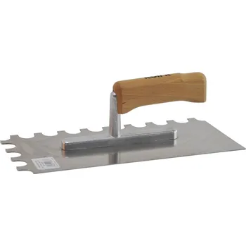 Zednické hladítko Hladítko nerez. zub. kul. DEK HN20 DR 130×270 mm zuby 10 mm