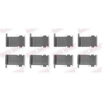 Přislušenství brzdového systému Sada příslušenství obložení kotoučové brzdy QUICK BRAKE 109-1162 QB