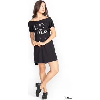 Dámské šaty So Danca,Šaty I Love Tap MB03.1797, černá L