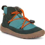 Dětské celoroční barefoot boty TEX TRACK Petroleum Froddo G3110257-5 - modrá - 41