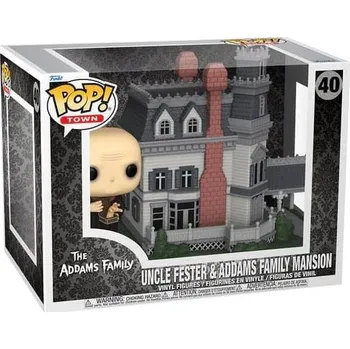 Figurka Funko | POP figurka Addams Family Uncle Fester and Addams Family Mansion 13 cm POŠKOZENÁ KRABIČKA 1