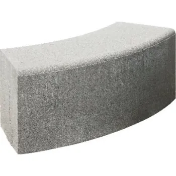 Zahradní obrubník Obrubník obloukový vnější BEST KERBO R1 standard přírodní 250x780x300 mm