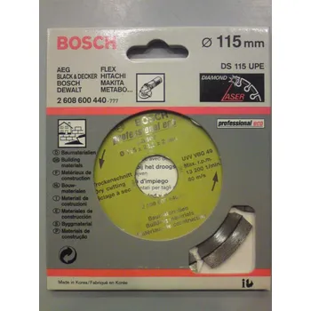 Řezný kotouč BOSCH DIA KOT.P.U 115 UPE