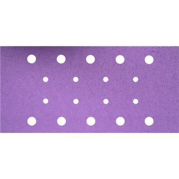 Brusný papír SIA Brusný papír 115x228, s. zip, 10 děr, P80