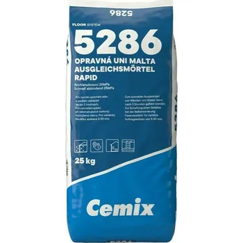 Omítka Stěrka opravná Cemix 5286 UNI 25 kg