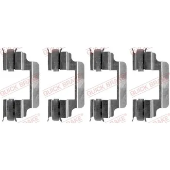 Přislušenství brzdového systému Sada příslušenství obložení kotoučové brzdy QUICK BRAKE 109-1231 QB