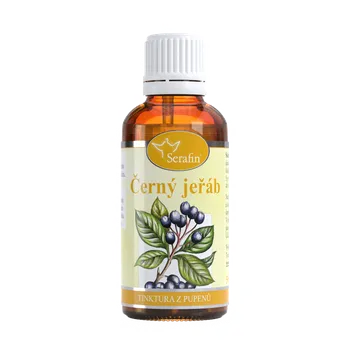 Přírodní produkt SERAFIN Černý jeřáb – tinktura z pupenů