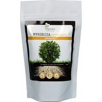 Hnojivo Organics Nutrients Mykoriza Premium 5 kg (Organics Nutrients Mykoriza Premium obsahuje zcela organický koncentrovaný prášek mykorhizních hub Endo&Ecto, prospěšných bakterií, mikroorganismů a Trichodermu.)