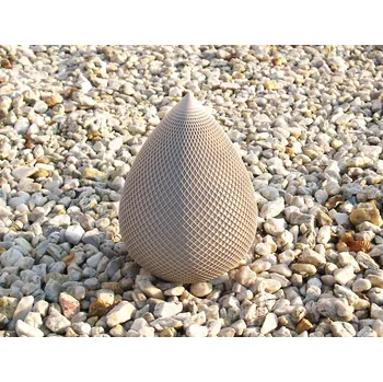 Smuteční dekorace Ekologická Bio urna I Béžová přírodní barva