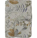 Opálový přehoz s květinovým vzorem Aix Vintage Quilt - 130*180 cm
