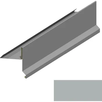 Střecha Závětrná lišta RS312SS SP&nbsp;25 RAL 9007 tmavě stříbrná