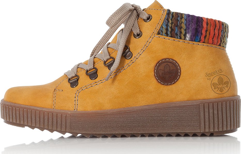 Rieker Women's M6411 Boots – Cozy, Stylish & Comfortable Faux Leather Boots For Everyday Wear
