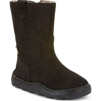 Dívčí zimní obuv Dívčí zimní barefoot kozačky ZERU TEX BOOT Black, Froddo, G3160242-1, černá - 25