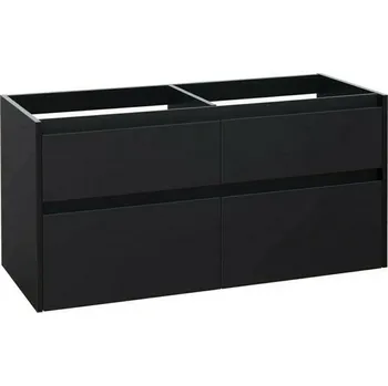 Koupelnový nábytek Skříňka umyvadlová EBS Duomo 1 205×580×458 mm černá mat DUOMO121CBU